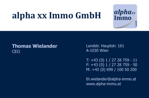 alpha xx Immo GmbH